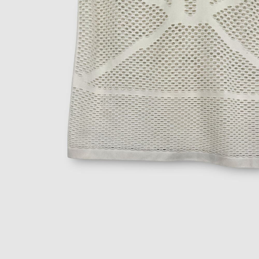 Le Col White Mesh Cycling Base Layer Short Sleeve Top XXL - Picture 3 of 7